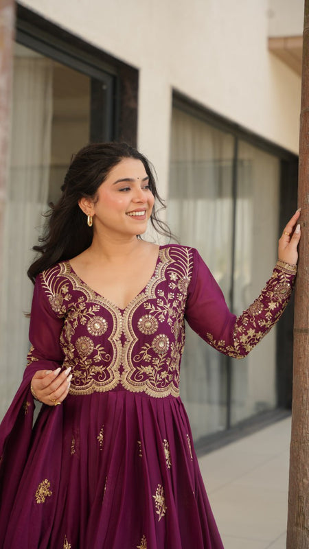 PREMIUM DESIGNER READYMADE GOWN-DUPATTA COLLECTIONS