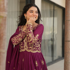 PREMIUM DESIGNER READYMADE GOWN-DUPATTA COLLECTIONS
