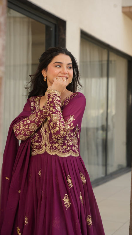 PREMIUM DESIGNER READYMADE GOWN-DUPATTA COLLECTIONS