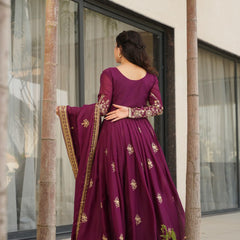 PREMIUM DESIGNER READYMADE GOWN-DUPATTA COLLECTIONS