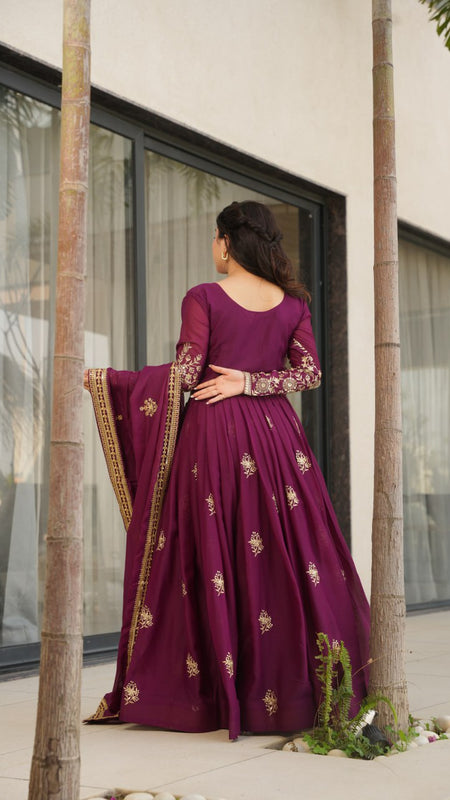 PREMIUM DESIGNER READYMADE GOWN-DUPATTA COLLECTIONS