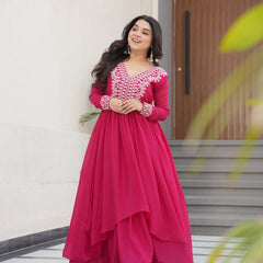 PREMIUM DESIGNER DOUBLE FLAIR GOWN COLLECTIONS
