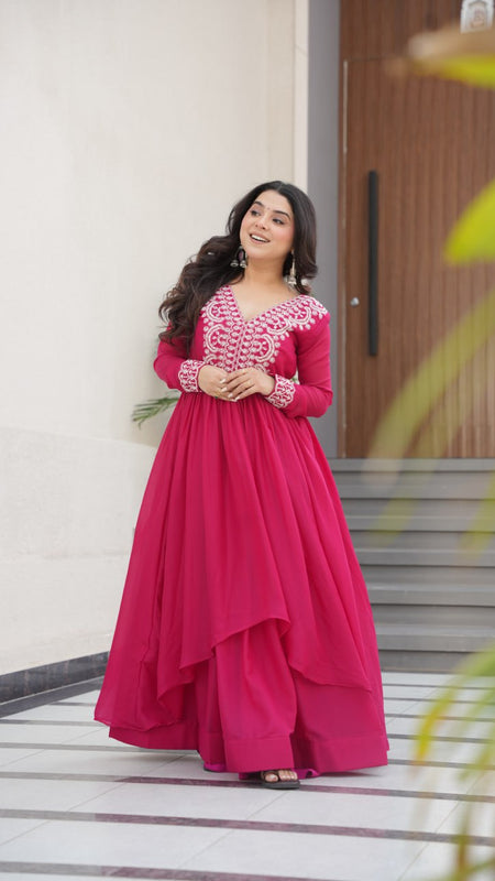 PREMIUM DESIGNER DOUBLE FLAIR GOWN COLLECTIONS