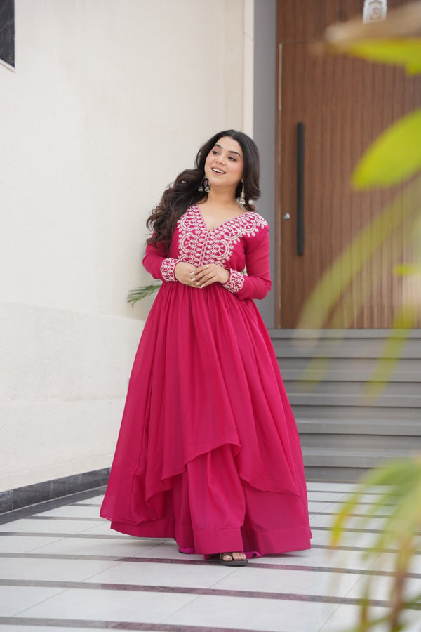 PREMIUM DESIGNER DOUBLE FLAIR GOWN COLLECTIONS
