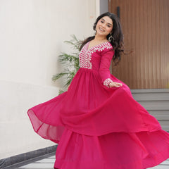 PREMIUM DESIGNER DOUBLE FLAIR GOWN COLLECTIONS
