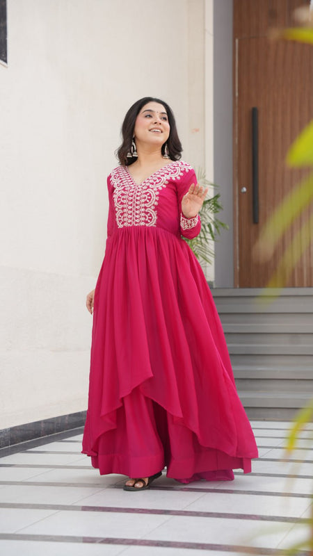 PREMIUM DESIGNER DOUBLE FLAIR GOWN COLLECTIONS