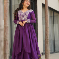 PREMIUM DESIGNER DOUBLE FLAIR GOWN COLLECTIONS