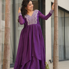 PREMIUM DESIGNER DOUBLE FLAIR GOWN COLLECTIONS