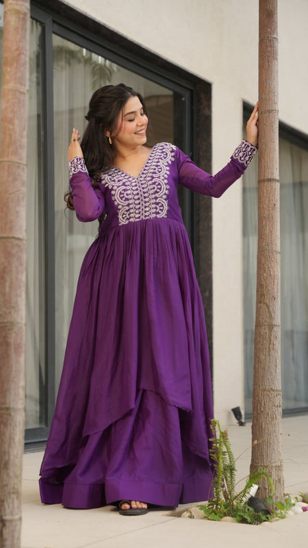 PREMIUM DESIGNER DOUBLE FLAIR GOWN COLLECTIONS