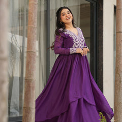 PREMIUM DESIGNER DOUBLE FLAIR GOWN COLLECTIONS