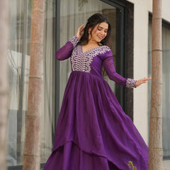 PREMIUM DESIGNER DOUBLE FLAIR GOWN COLLECTIONS