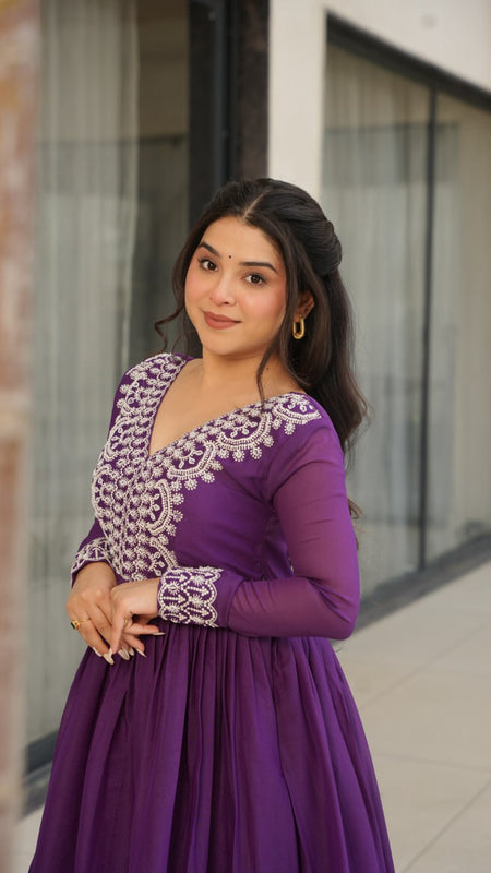 PREMIUM DESIGNER DOUBLE FLAIR GOWN COLLECTIONS