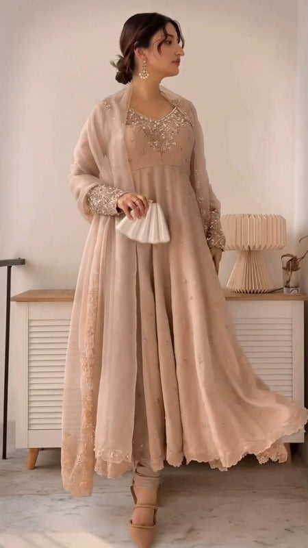 LAIBA MOTI WORK PAKISTANI SUIT