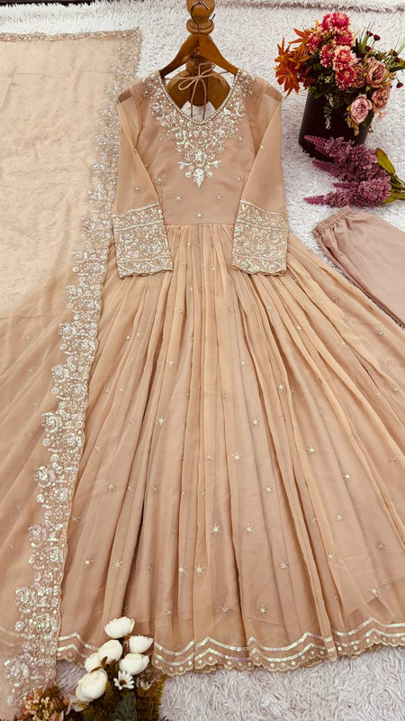 LAIBA MOTI WORK PAKISTANI SUIT
