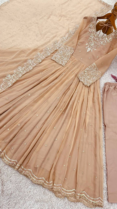 LAIBA MOTI WORK PAKISTANI SUIT
