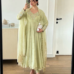 LAIBA MOTI WORK PAKISTANI SUIT