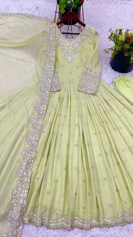 LAIBA MOTI WORK PAKISTANI SUIT